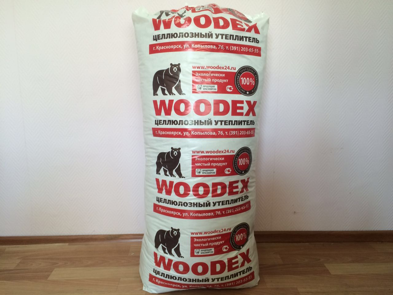 Древесный утеплитель Woodex Holz